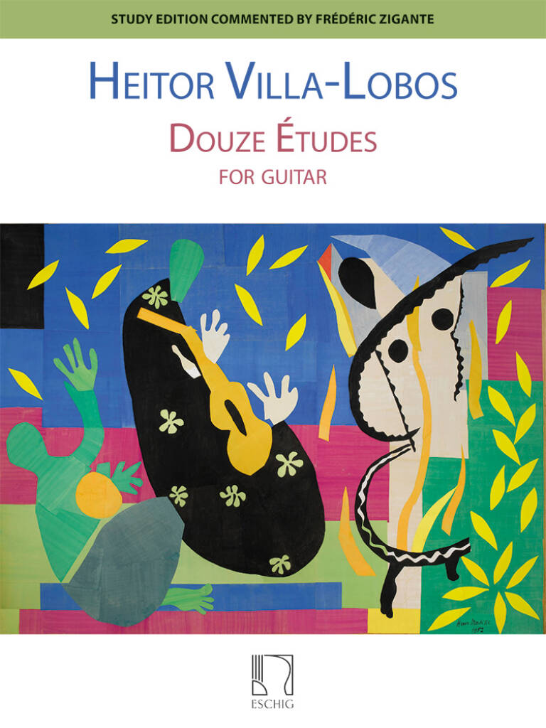 Douze Études for guitar